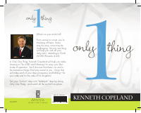 Only One Thing - Kenneth Copeland.pdf